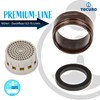 Tecuro Tap Aerator & Regulator Tap Aerator M24X1 AG Mocca