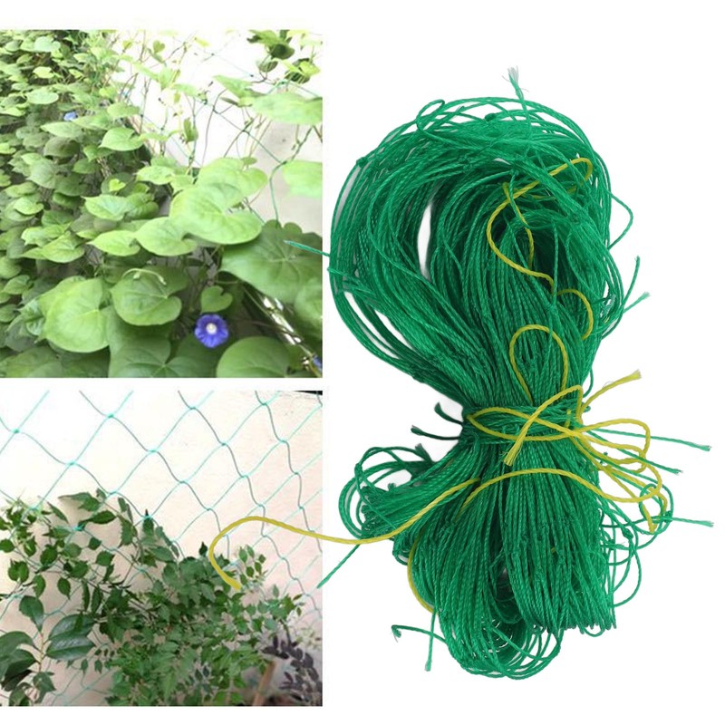 Green Trellis Netting 6.6x9.8ft Wind Resistance Lodging Resistant Multifunctional Plant
