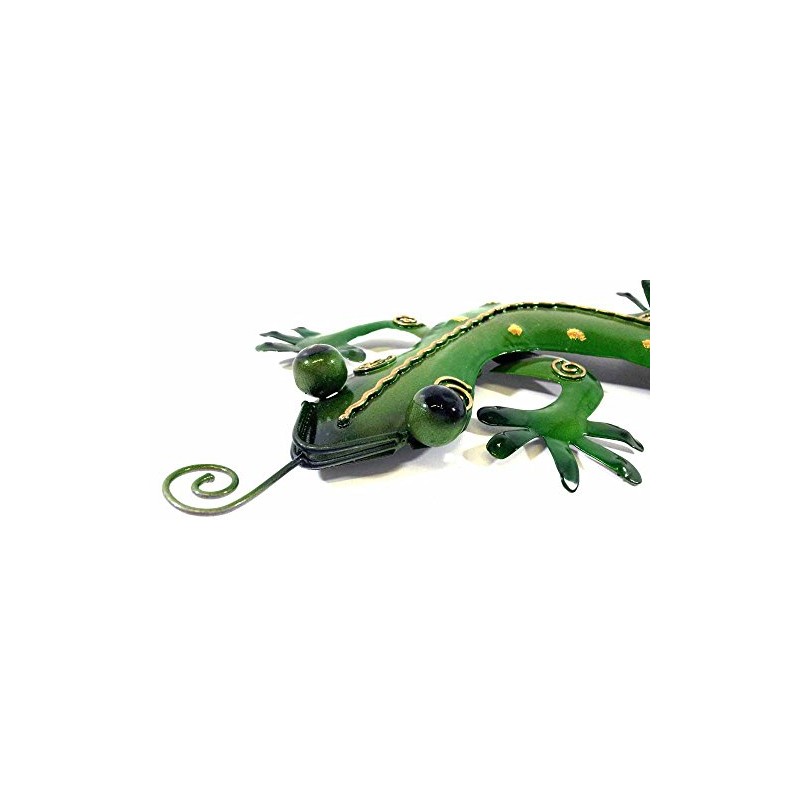 BWA New Contemporary Metal Wall Art Sculpture – Small Green