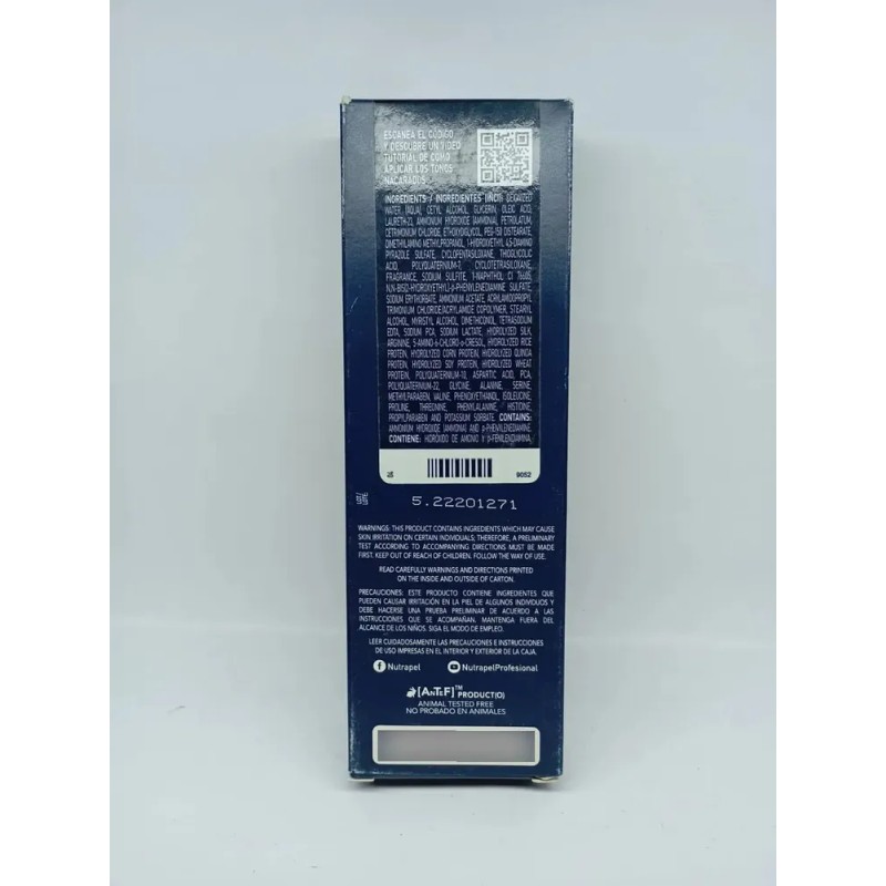 Tintes Keracolor Gama Nacarados Nutrapel 2 Tubos 50 Gr C/u