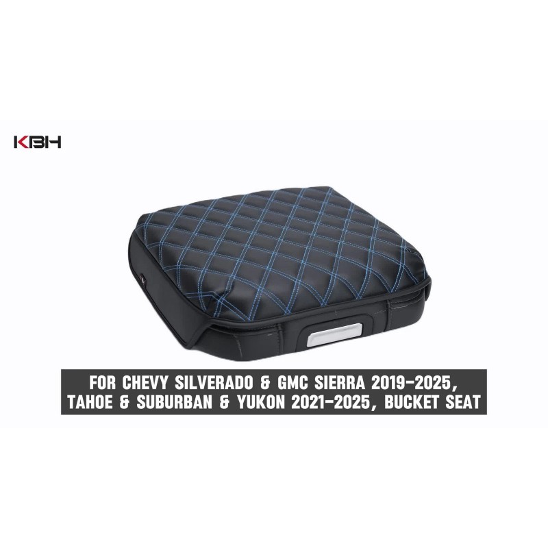 KBH Fit 2020-2025 Silverado Sierra 1500 Bucket Seat Console Lid