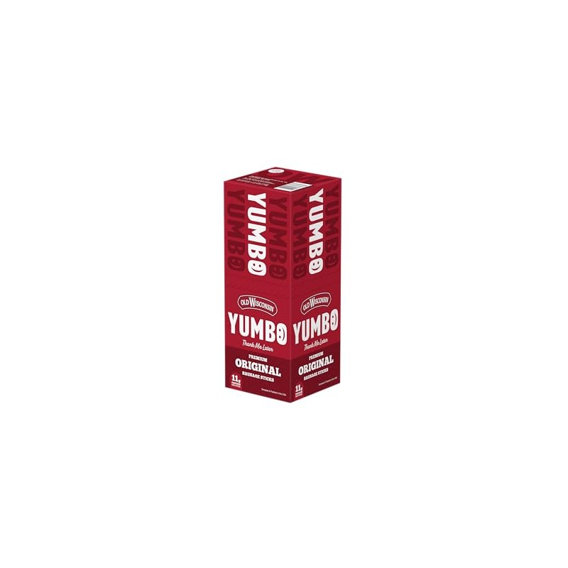 Old Wisconsin Yumbo Summer Sausage Snack Sticks, Ready to Eat,