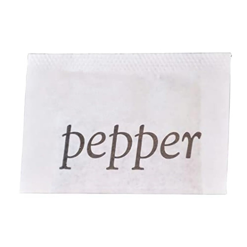 Gourmet Ground Black Pepper and Iodized Salt Single Serve Packets