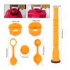 3 Sets Gas Can Spout Replacement Flexible Hoses Vent Covers