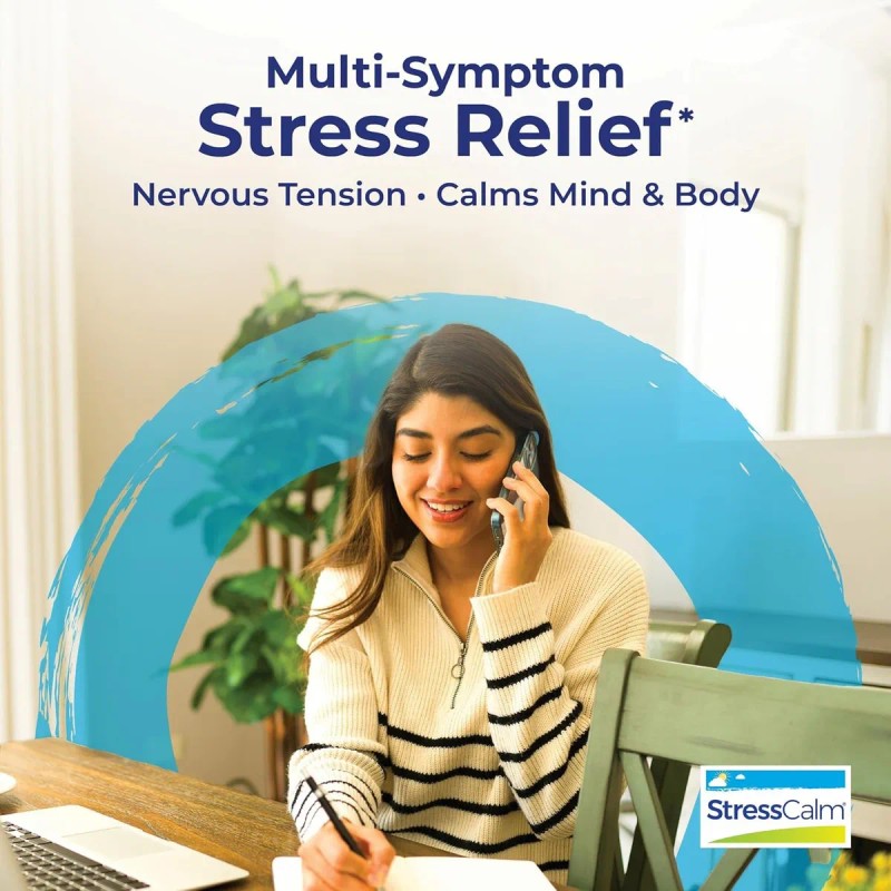 Stress Calm Tabletas Homeopáticas Herbal Ansiedad G73 Sabor