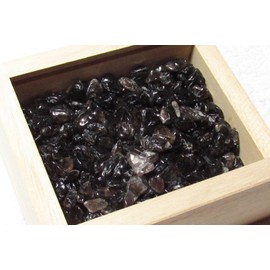 Black Crystal Morion Rough Stone, For Purification, 3.5 oz (100 g)