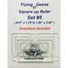 Bloc Loc Flying Geese Square Up Ruler Set #5