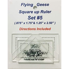 Bloc Loc Flying Geese Square Up Ruler Set #5