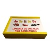 CASTILLO DIDÁCTICO Lotería De Vocales Juego De Mesa Madera Didáctico