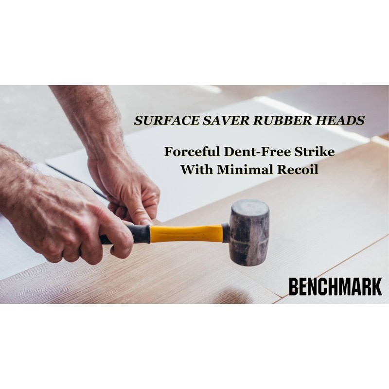 Benchmark - Rubber Mallet Set - 3 Sizes (8 oz,