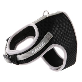 Laroc Small Dog Harness Simple Vest Harness Mesh Small Color Black