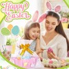 Zhehao 3 Pcs Small Woven Easter Basket Empty Gift Basket
