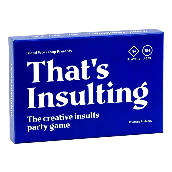 That’s Insulting - Funny Insult-Generator Party Game for Adults -