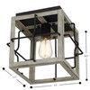 Tawson Amos Modern Farmhouse 1-Light Flush Mount Light with Hand