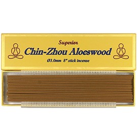 [Bosen] Superior Sorong Chin-Zhou Aloeswood - Ø3.0mm 8" Stick Incense - 100% Natural - F058S3