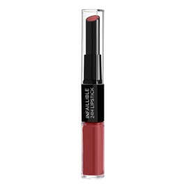 L'Oréal Paris L'Oreal Paris Infaillible 2-Step 801 Toujours Toffee Lipstick for 24 Hours Full Lips with Moisturising Lip Balm