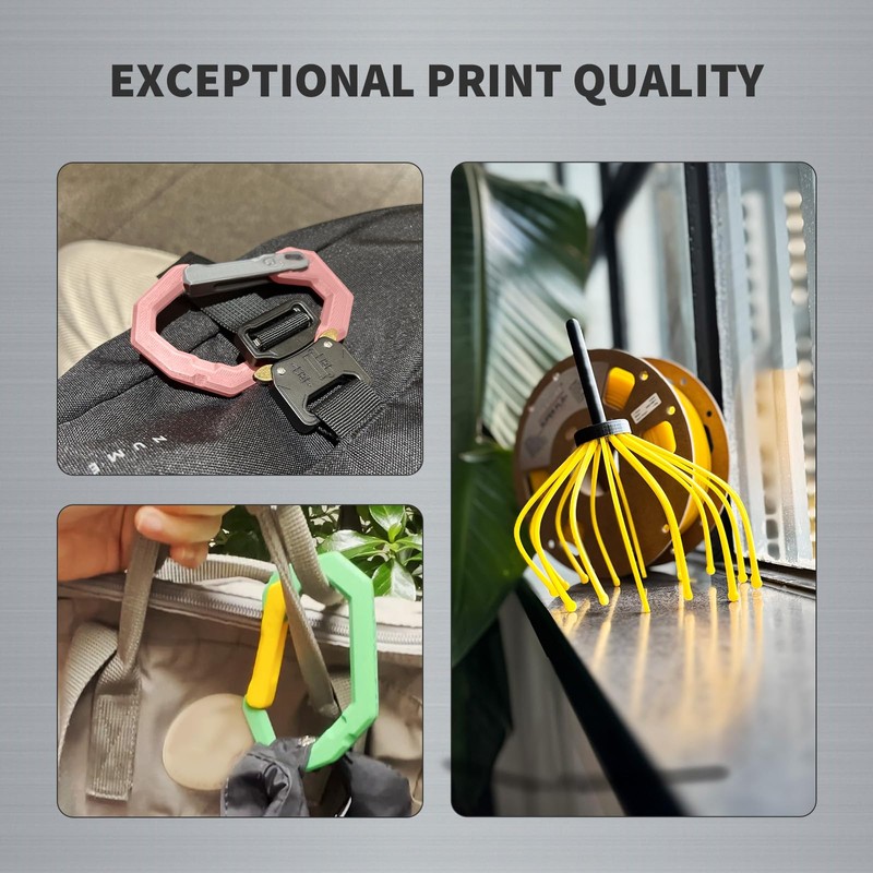 OVERTURE Super PLA+ Filament 1.75mm, Toughness Enhanced PLA Plus, Professional