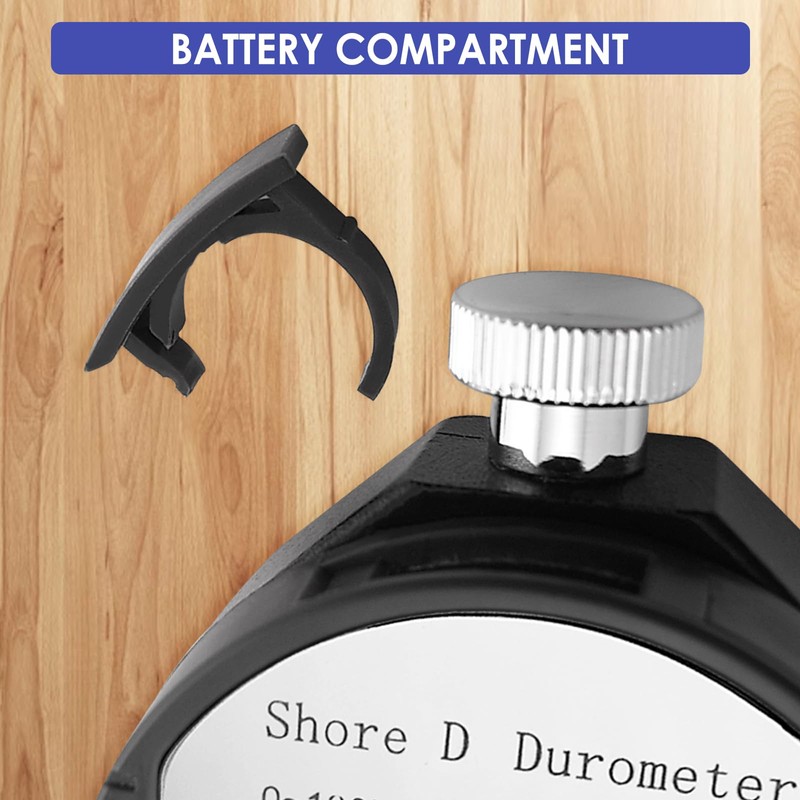 Shore D Hardness Tester Meter Portable 0-100HD Digital Durometer D