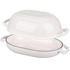 VORRINGARD Enameled Cast Iron Sourdough Bread Oven, Dutch Oven, Loaf