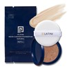 PLATINI Men's Cushion Foundation Refill [Natural] Refill, Puffed, 0.4 oz