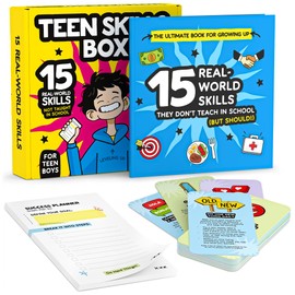 Teen Skills Box - Gift for Teen Boys 13-17 Year Old