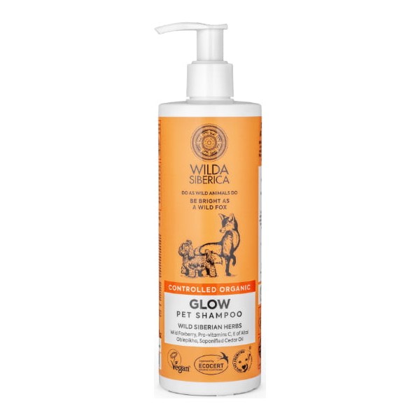 Wilda Siberica Glow Pet Shampoo, 400 ml
