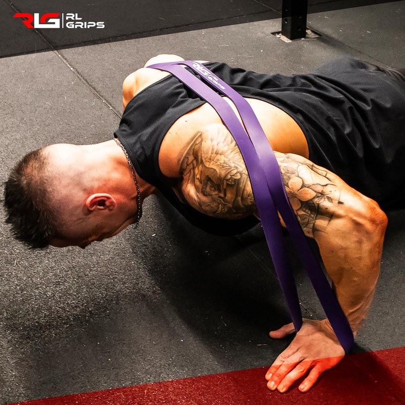 RL Grips® Resistance Elastic Bands for Muscle Building - Fitness