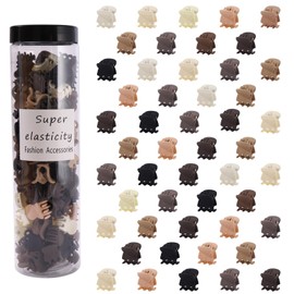Kasmena 100Pcs Small Hair Clips, Cute Tiny Claw Clips for Thin Hair with Strong Grip, Neutral Color Hair Accessories for Girls Women, Birthday Christmas Gifts