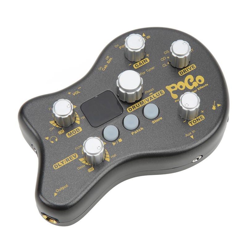 Guitar Multi Effects Processor Effect Pedal POGO Delay Reverb Distortion
