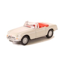 Oxford Diecast 76MGB007 MGB Roadster Chelsea Grey OO Gauge