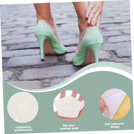 ORFOFE Shoe Heel Pads 3 Pack Protective Mat for High Heels Abrasion-resistant Comfortable for Foot