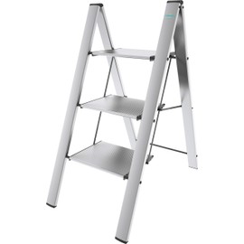 Colombo Leonardo Anodised Aluminium Ladder 3 g