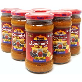 Rani Kashmiri Masala Curry Paste 10.5oz (300g) Glass Jar, Pack of 5+1 FREE ~ All Natural | NON-GMO | Vegan | Gluten Free | Indian Origin, Cooking Spice Paste