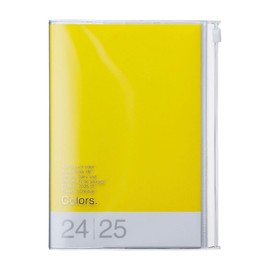 MARK'S 2024/2025 Pocket Diary B6 Vertical, Colours // Yellow: From October 2024 to December 2025