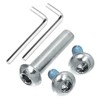 M8x35mm/1.38" Axles Screws for 2-3-4-Wheel Kid Scoote Replacement Micro Mini