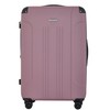 Travelers Club Chicago Plus Hardside Luggage, Mauve, 20" Carry-On
