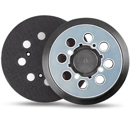 Pack of 2 125 mm Professional Sanding Discs with Hook and System, 8 Hole Sanding Plate, Compatible with Dewalt DWE6421 6421K DWE6423 6423K DCW210B DWE64233 & N329079