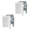 Gedotec Cabinet Hanger Adjustable Cupboard Holder for Screwing | Cover