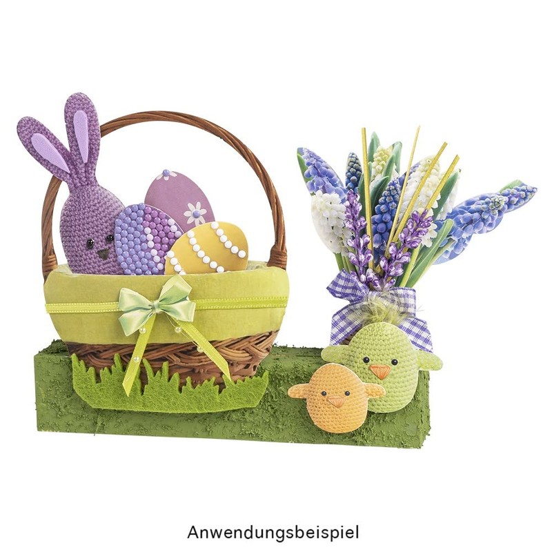 Ideen mit Herz Moss Medium Acrylic Paint with Fibres Moss