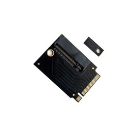 Suckoo para Asus Rog Ally Conversión de mano 2230 a 2280 SSD Unidad de expansión de disco duro Tarjeta de alta capacidad NVME M-Key M.2 PCIE 4.0 Adaptador de actualización de 90 grados