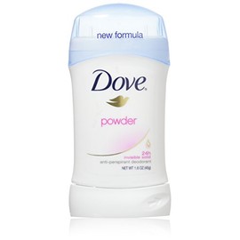 Dove Deodorant Powder Invisible Solid 1.6oz (2 Pack)
