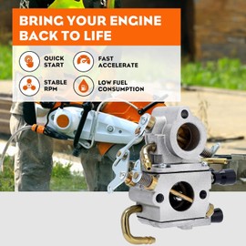 HIPA TS420 TS410 Carburetor for STIHL TS 420 TS410Z TS420Z Concrete Cut-Off Saw Replace Zama C1Q-S118 Carb 4238 120 0600