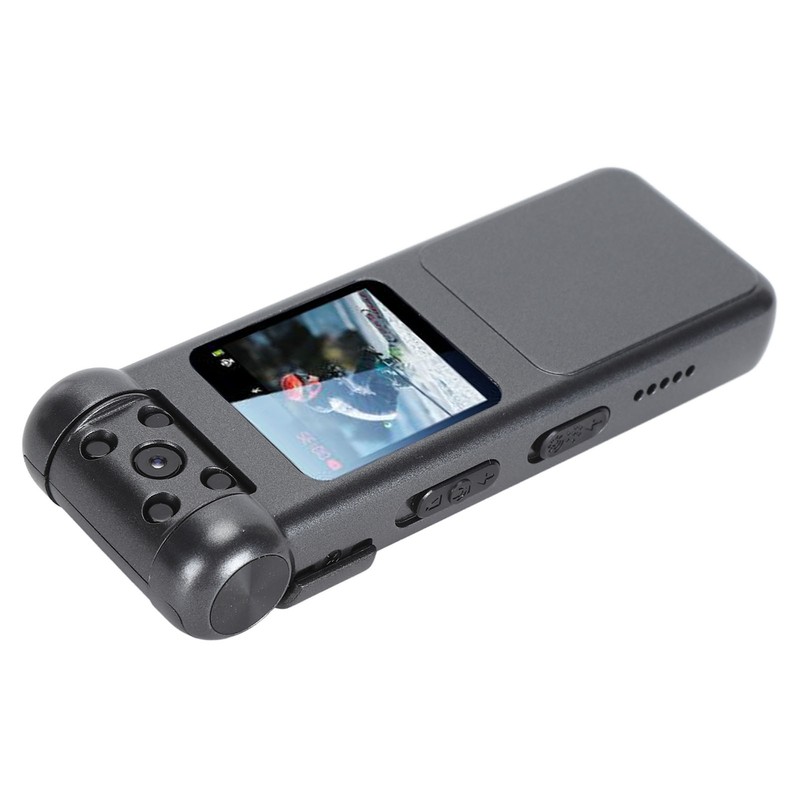 Wearable Camera 120 Degrees Rotatable Lens Portable Video Recorder Law