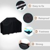 BBQ Covers for Outside - BBQ Cart Cover,Waterproof Anti-UV Protector