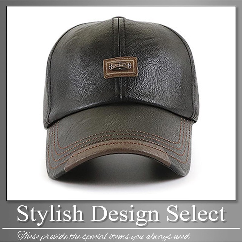 Buzz Selection CAP582 Cap, Hat, Leather, UV Protection, Running, Outdoors,