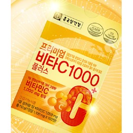 Chong Kun Dang Vitamin Plus Premium, 1100 mg, 100 tablets / 종근당 비타민 플러스 프리미엄, 1100mg, 100정