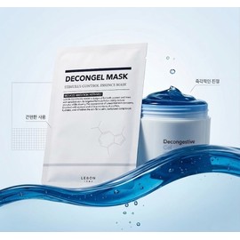 Rebon Decongel Sheet Mask 5 Sheets Decongestive Gel Mask Pack / 르본 데콘젤 시트 마스크 5매 데콘게스티브겔 마스크팩