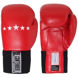 Contender Fight Sports Amateur Competition Gloves (Red, 10-Ounce)