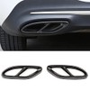 Stainless Steel Pipe Throat Exhaust Outlets Rear Frame Cover Trim