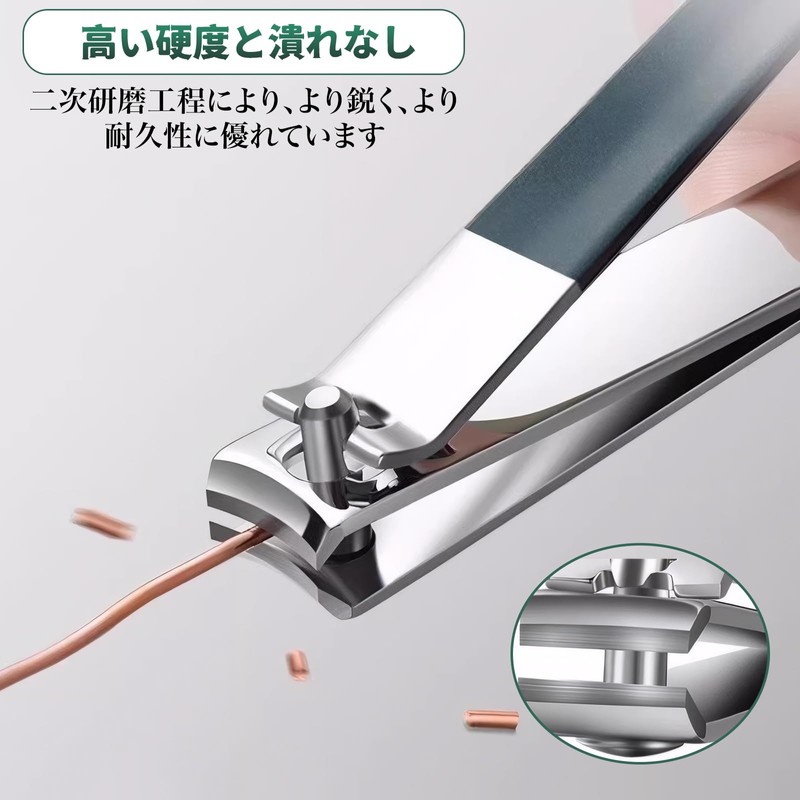 MAEXUS Nail Clippers, 10-Piece Set, Nail Care Set, Nail Clippers,